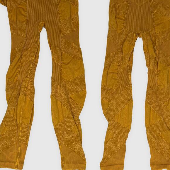 FP Movement by Free People Black Diamond Onesie Bodysuit M/L Toasted Coconut - Picture 9 of 12